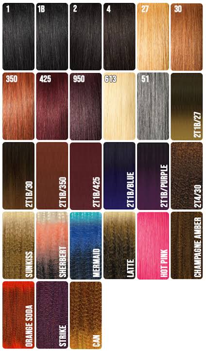 Outre X-Pression Crotchet Braid Twisted UP 3X Springy Afro Twist - 16”