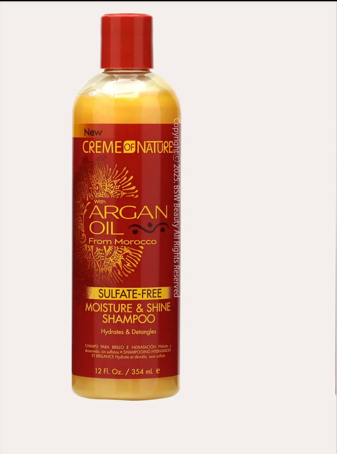 Creme of Nature Argan Oil Moisture & Shine Shampoo(12oz)
