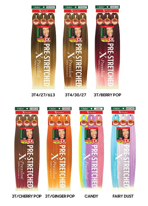 Outre X-Pression Pre- Stretched Braid 3X - 42”