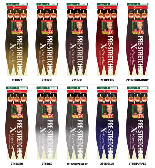 Outre X-Pression Pre- Stretched Braid 3X - 42”